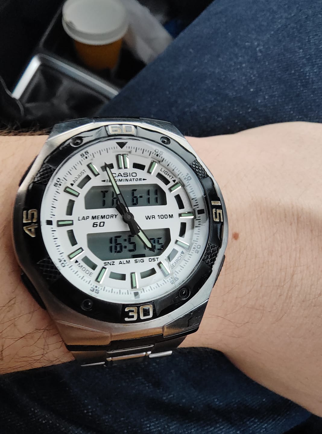 Customer photo review of Polywatch Polish Plastic - ¡Limpia rayas en cristal acrílico!