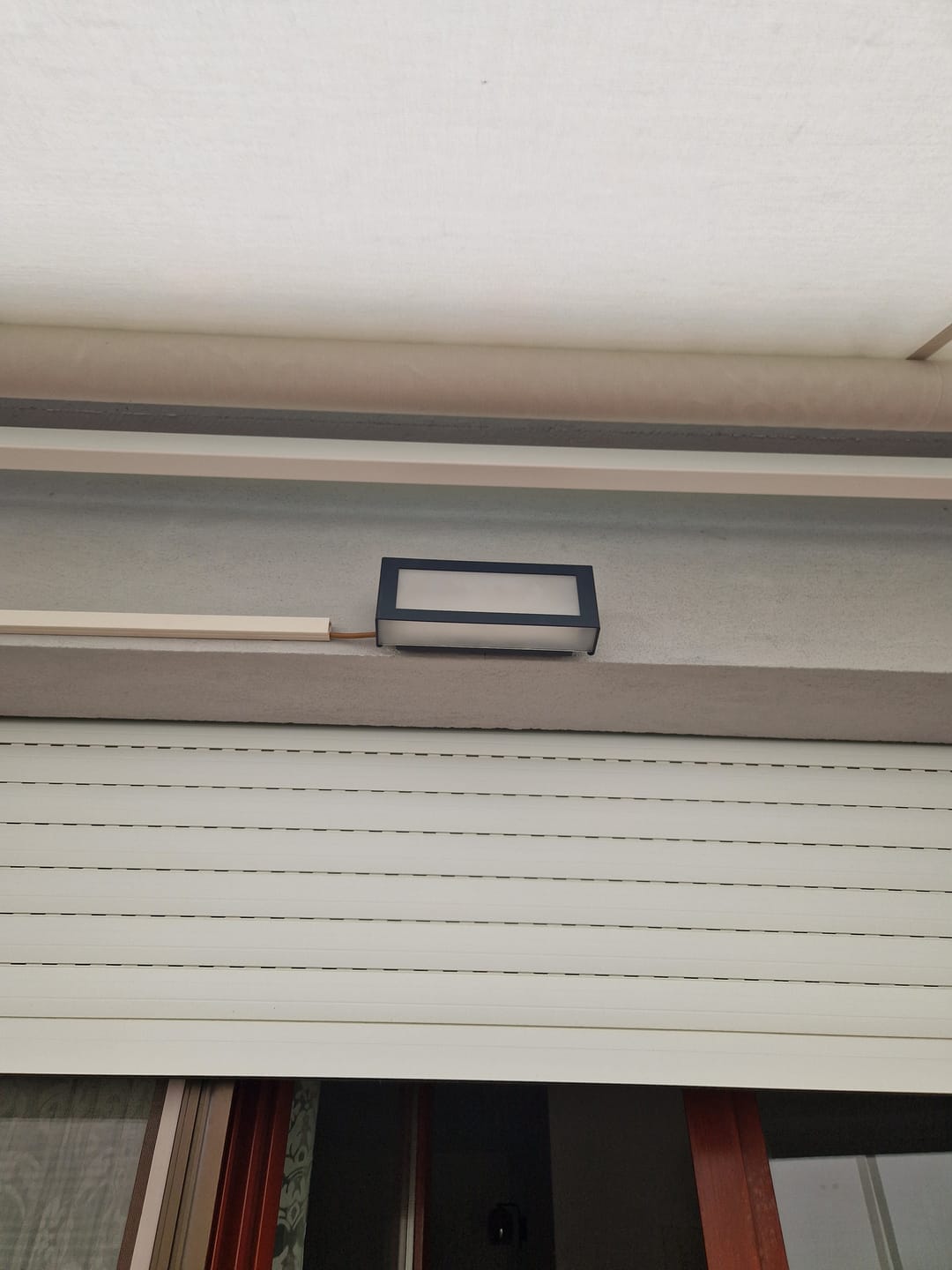 Customer photo review of OSRAM ENDURA® STYLE NOVA Wandleuchte IP54 Dunkelgrau