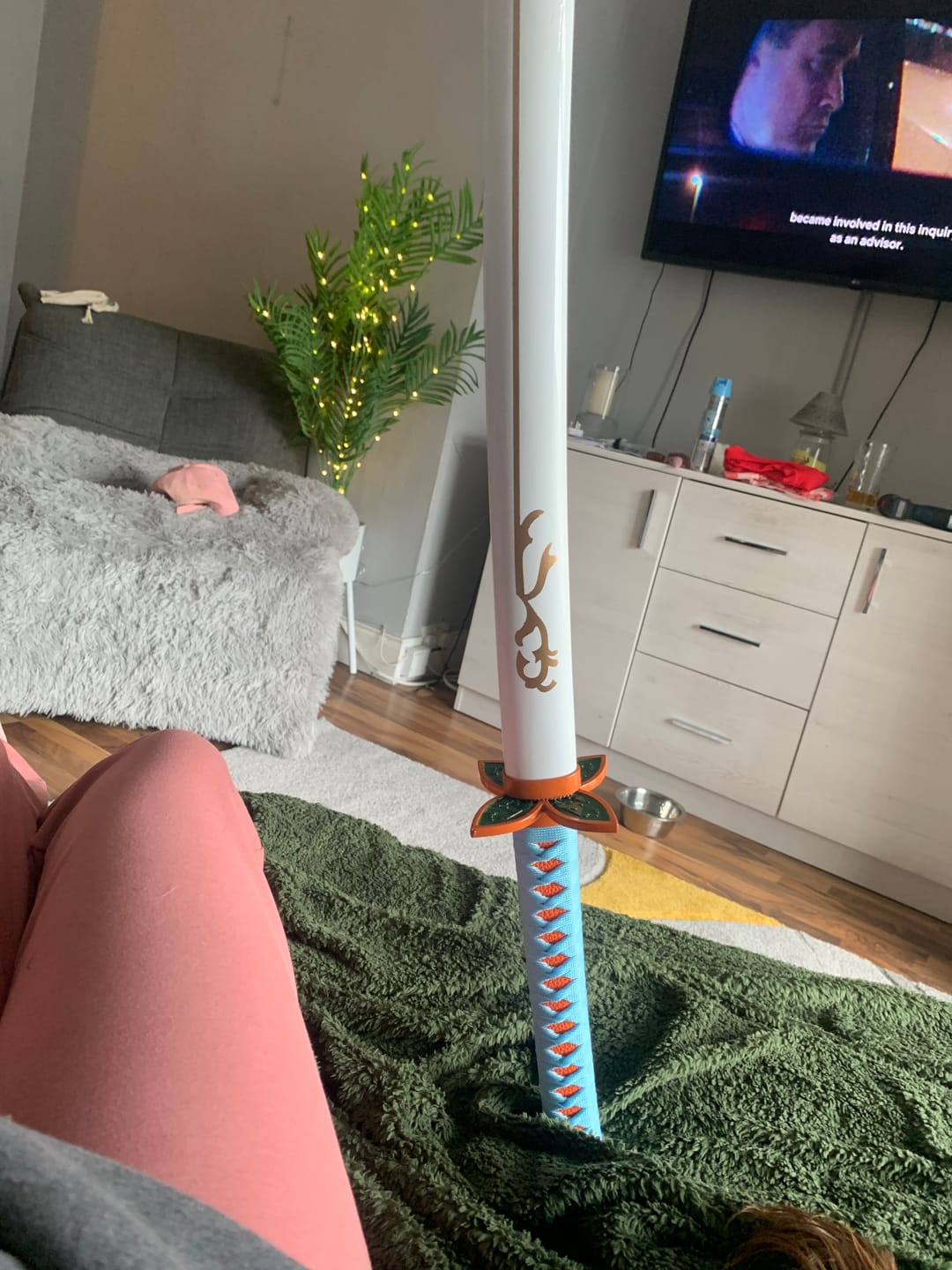 Customer photo review of Katana holder