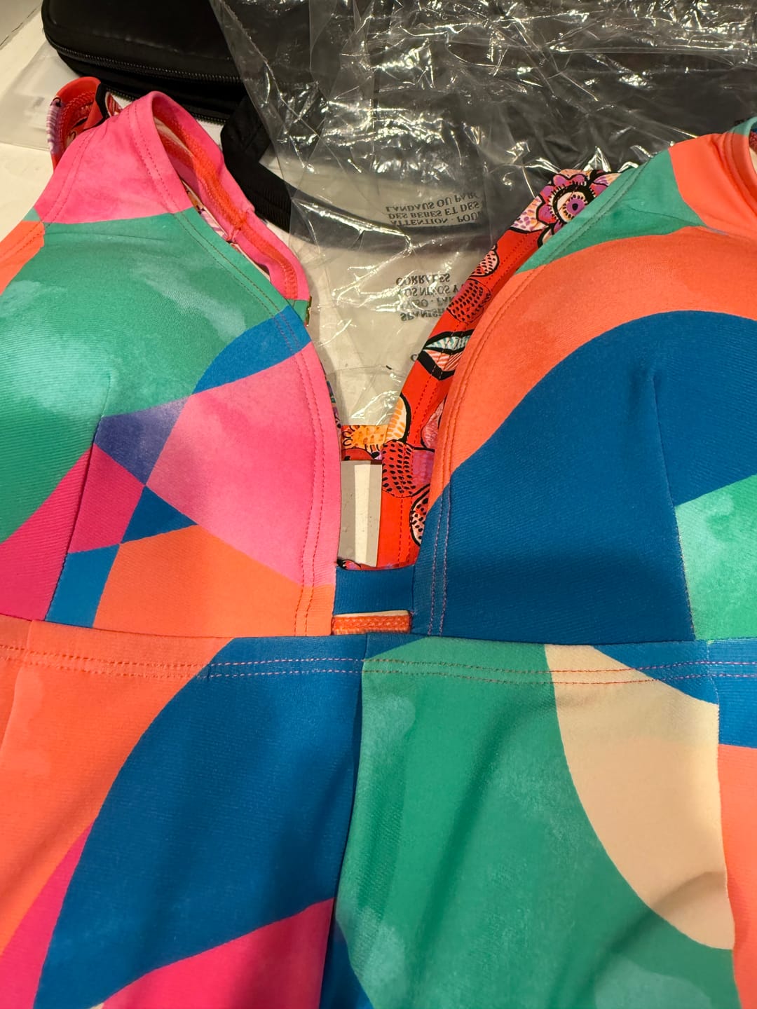 Customer photo review of Full Circle Cascade Tankini Top - FINAL SALE