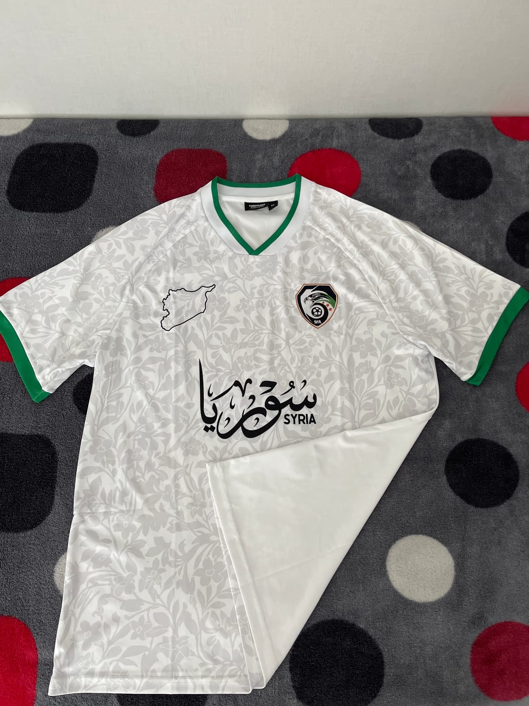 Customer photo review of Syria Jersey - Jasmine White