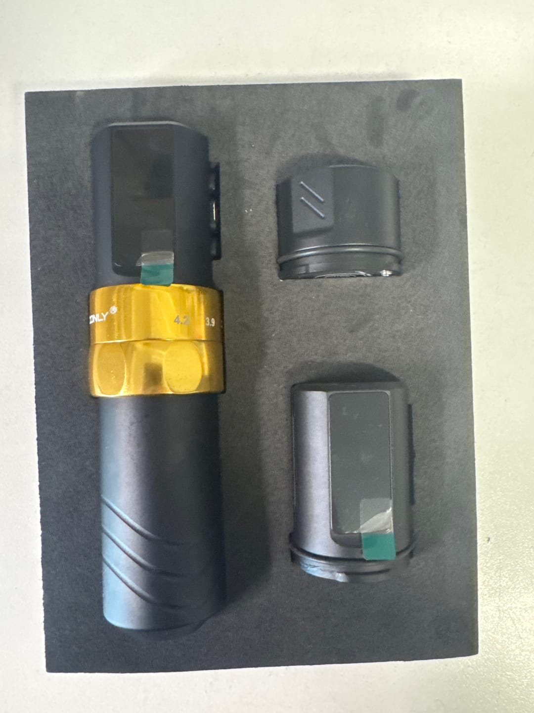 Customer photo review of JCONLY Wireless Tattoo Pen Machine 2.4-4.2MM Strokes 2 Battery Pack | Epoch R3  (Black)