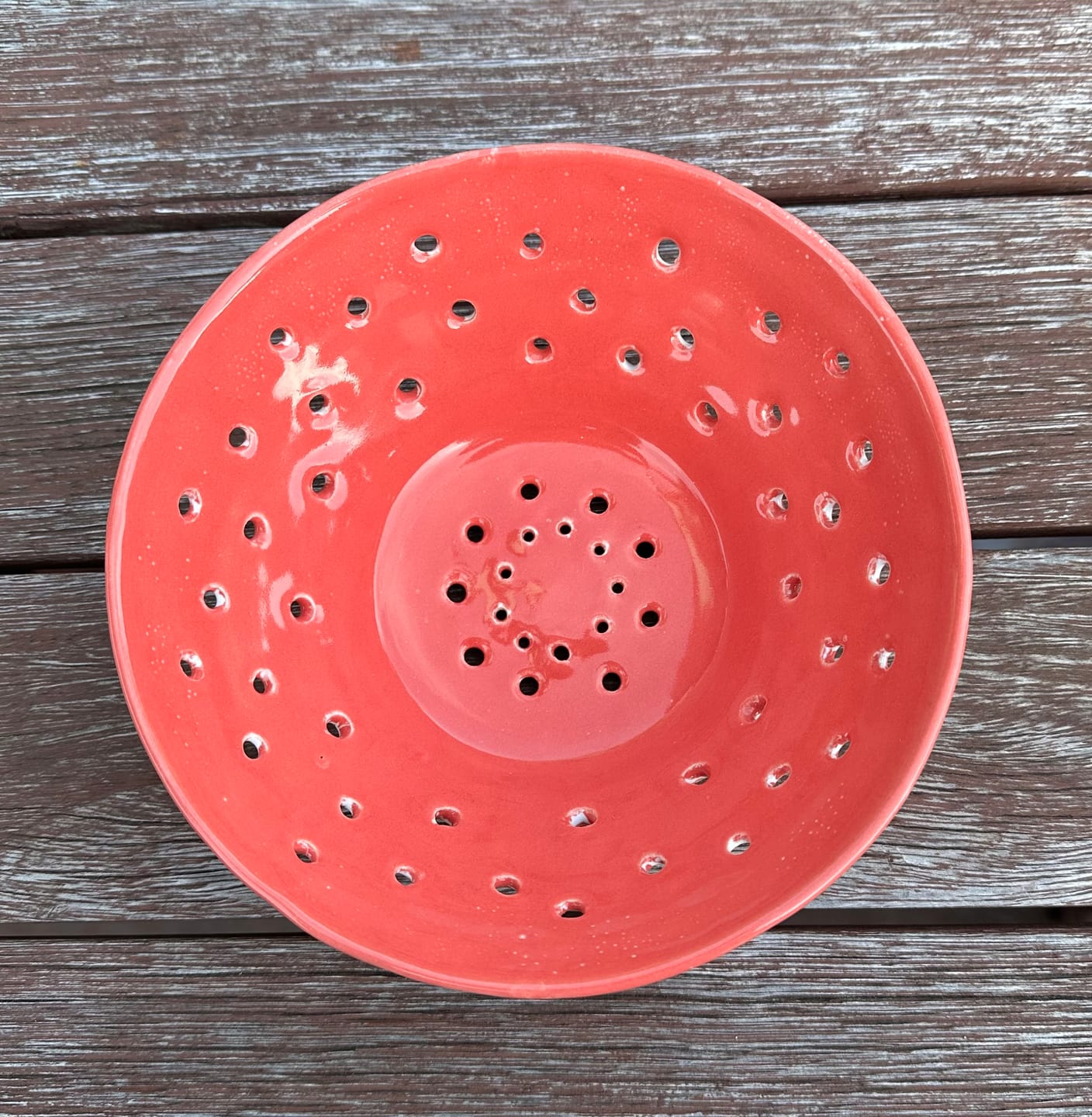 Customer photo review of Abbots Flamingo Midfire Brushable Glaze