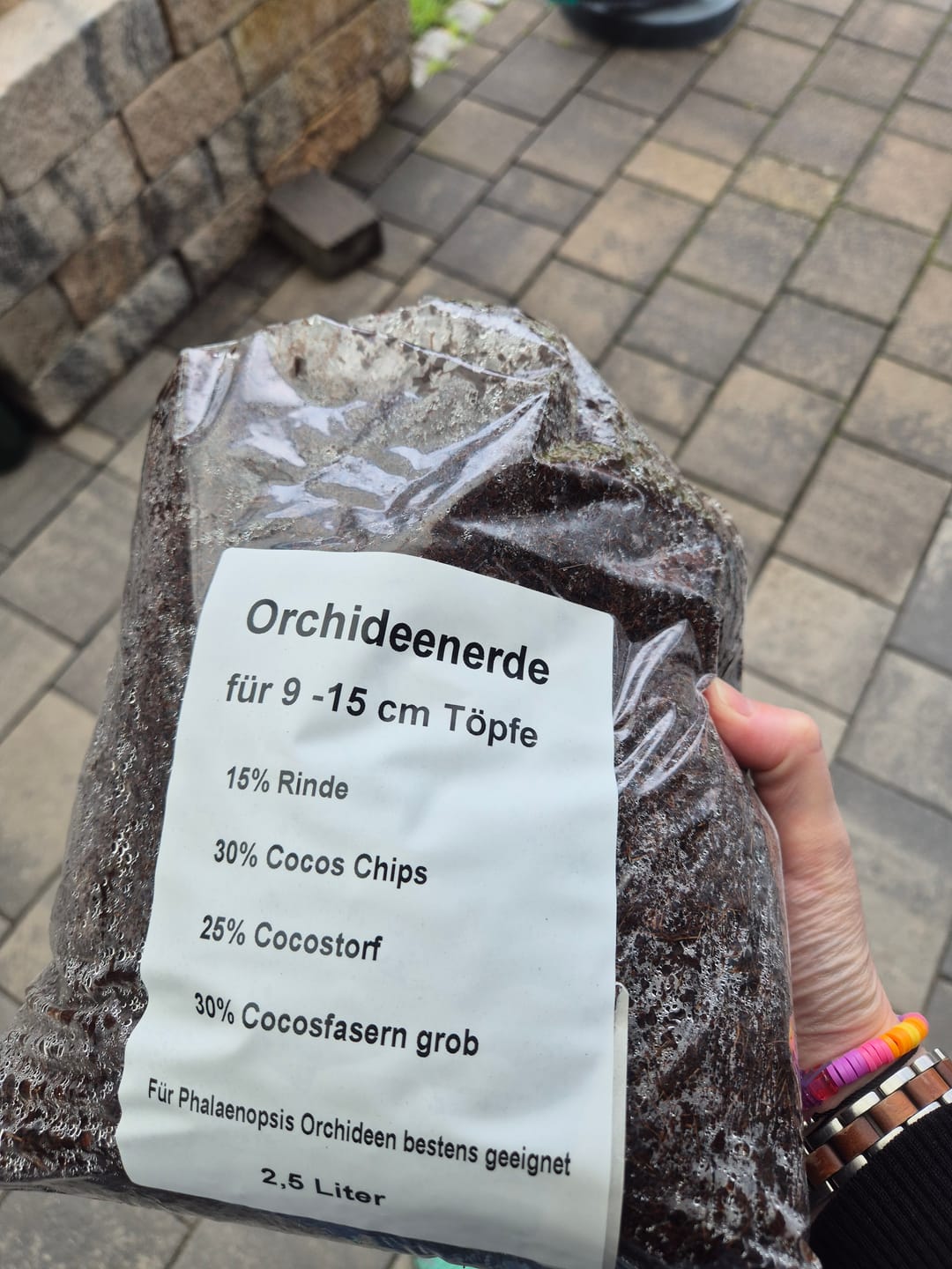 Customer photo review of Orchideenerde für das Wachstum
