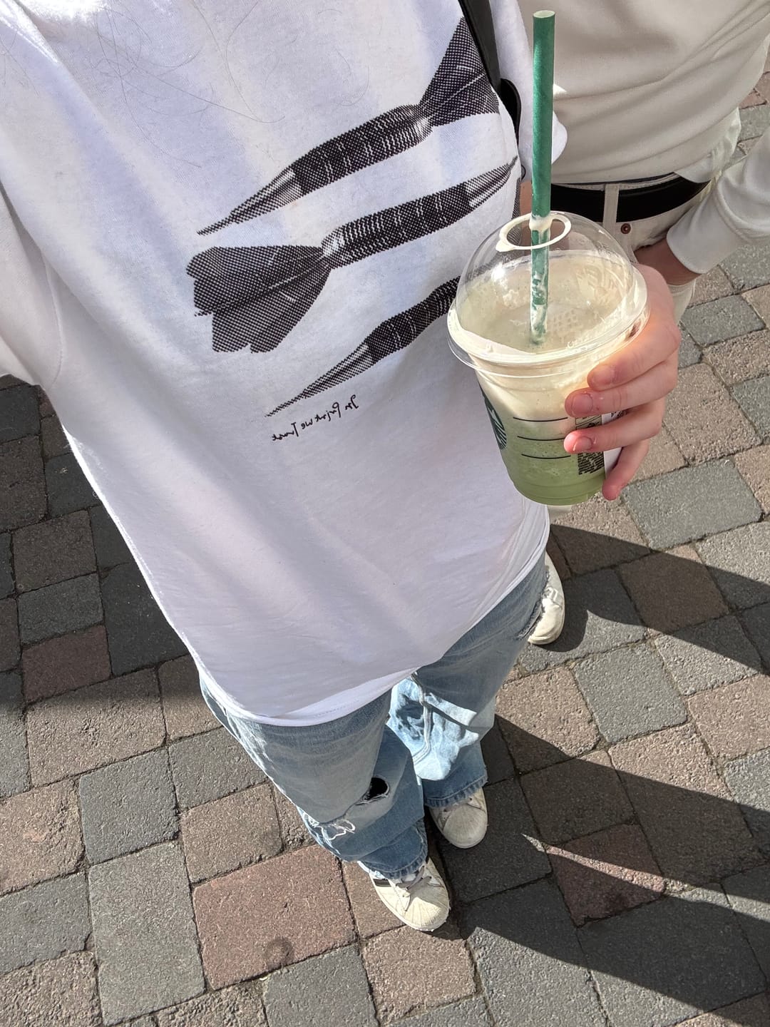 Customer photo review of darts classic tee