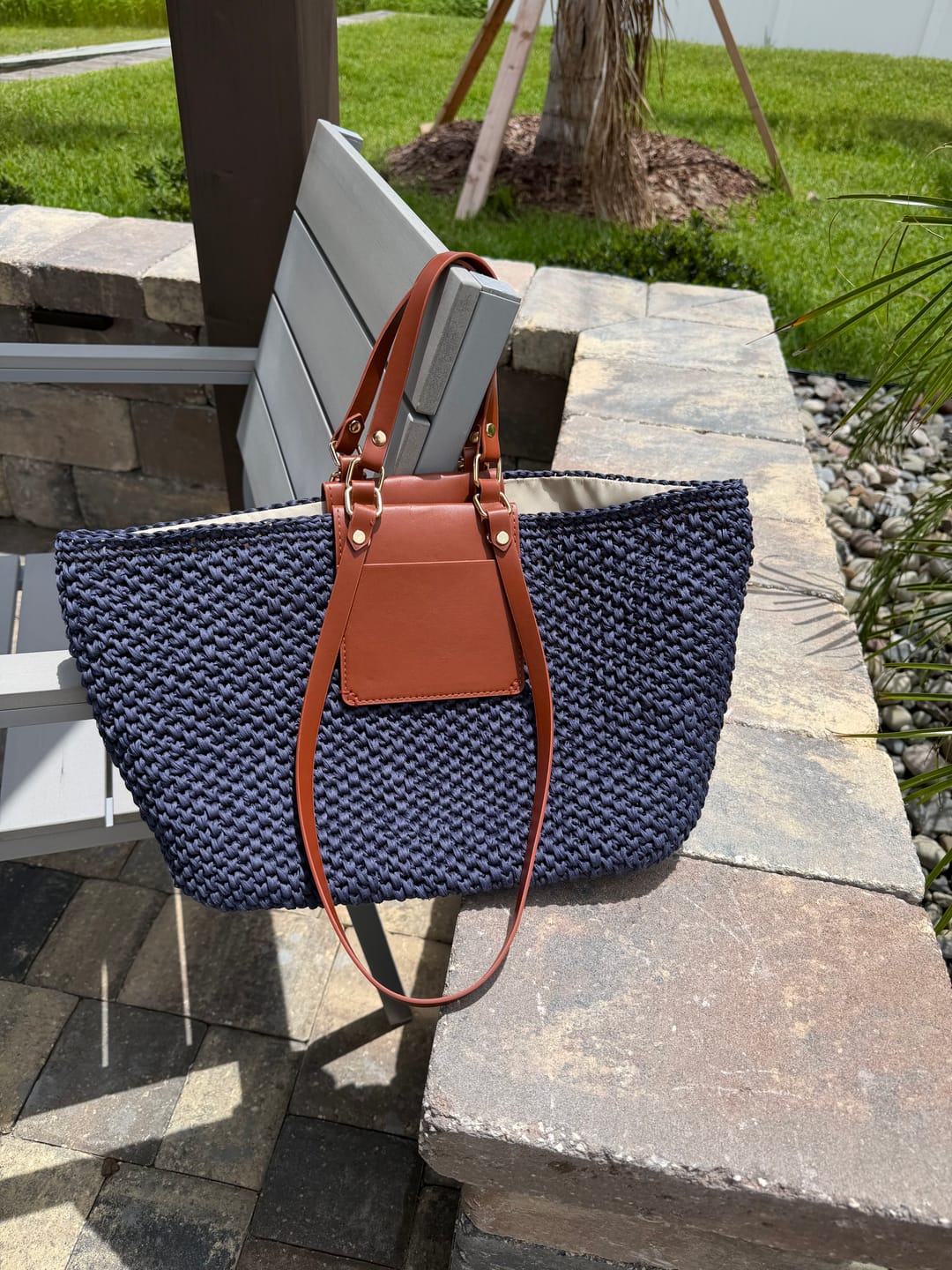 Customer photo review of Aveline crochet Shoulder Bag Kit