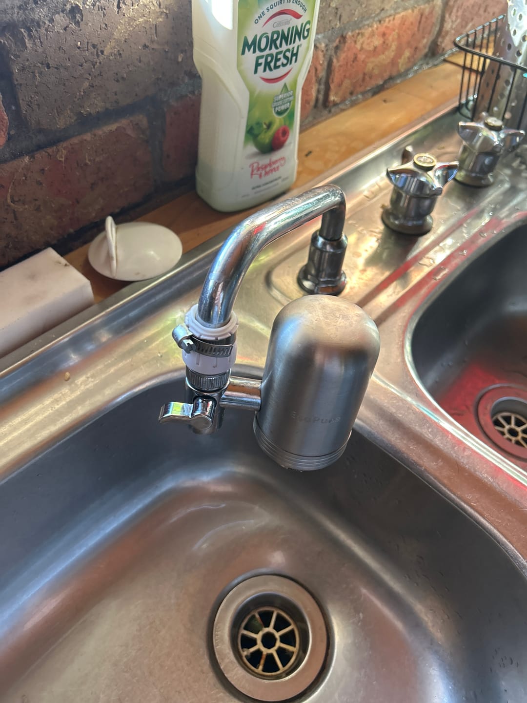Customer photo review of EcoPure™ Tap Water Filter Replacements — Reduces PFAS, Chlorine & Microplastics. Clean Water in 60 Seconds