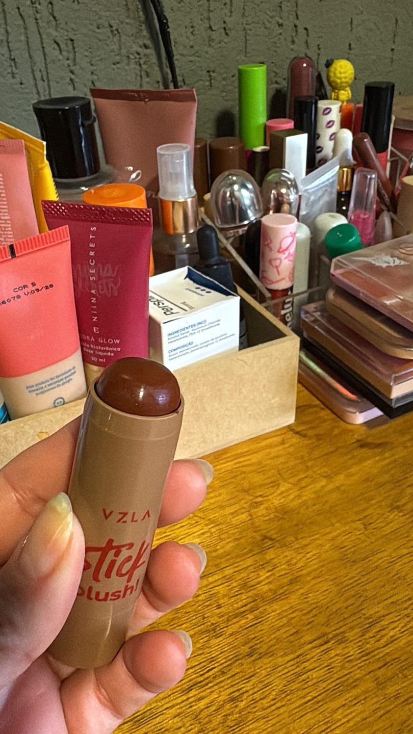 Customer photo review of Blush Stick Cinnamon - Vizzela