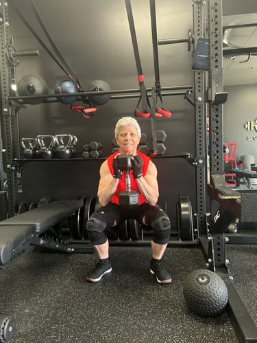 Customer photo review of Shockproof Combat Kneepads