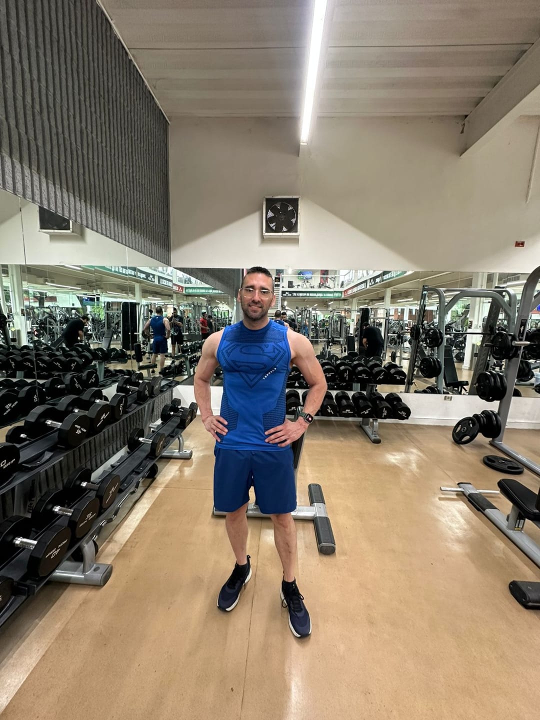 Customer photo review of 3047 - Superman Compression Tanks
