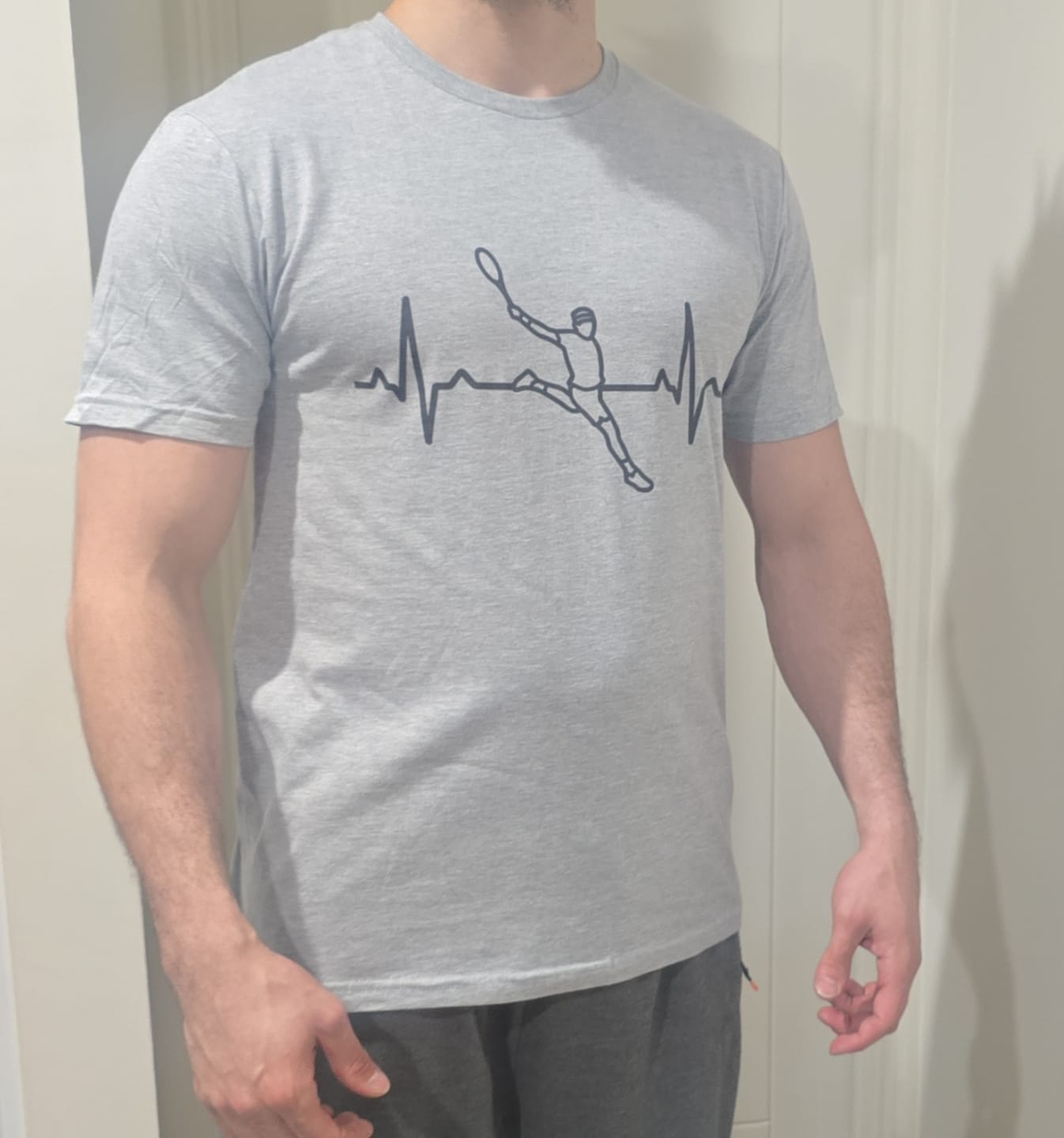 Customer photo review of Tennis Pulse T-Shirt