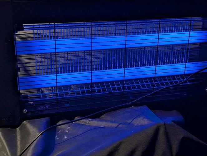 Customer photo review of 4500V Commercial Grade Solar Bug Zapper - Heavy Duty Mosquito Killer Pro
