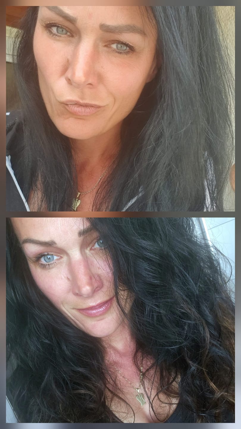Customer photo review of 15% Coffee-Calma Haarseife (Haarwachstum & Tiefenpflege)