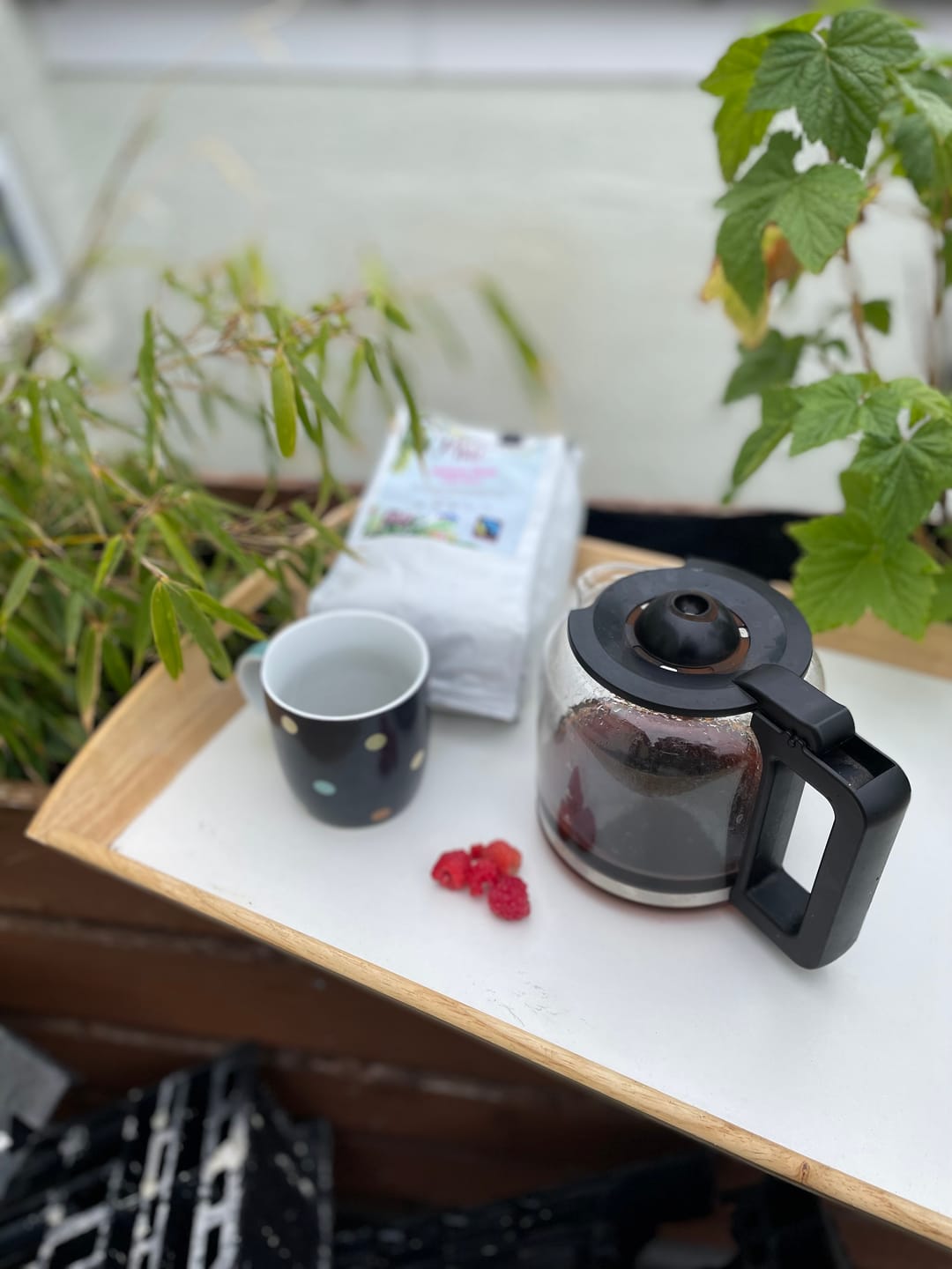 Customer photo review of Medium Roast Fairtrade Organic Coffee, Beans or Ground - 200g, 500g, 1kg