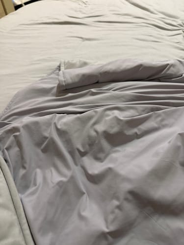Customer photo review of CloudCool™ Cooling Comforter