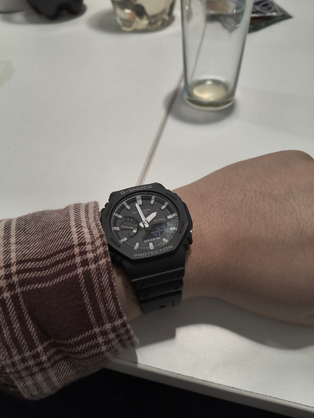 Customer photo review of Reloj Casio G-Shock Royal Oak "Casioak" GA-2100-1A Carbon Core Negro