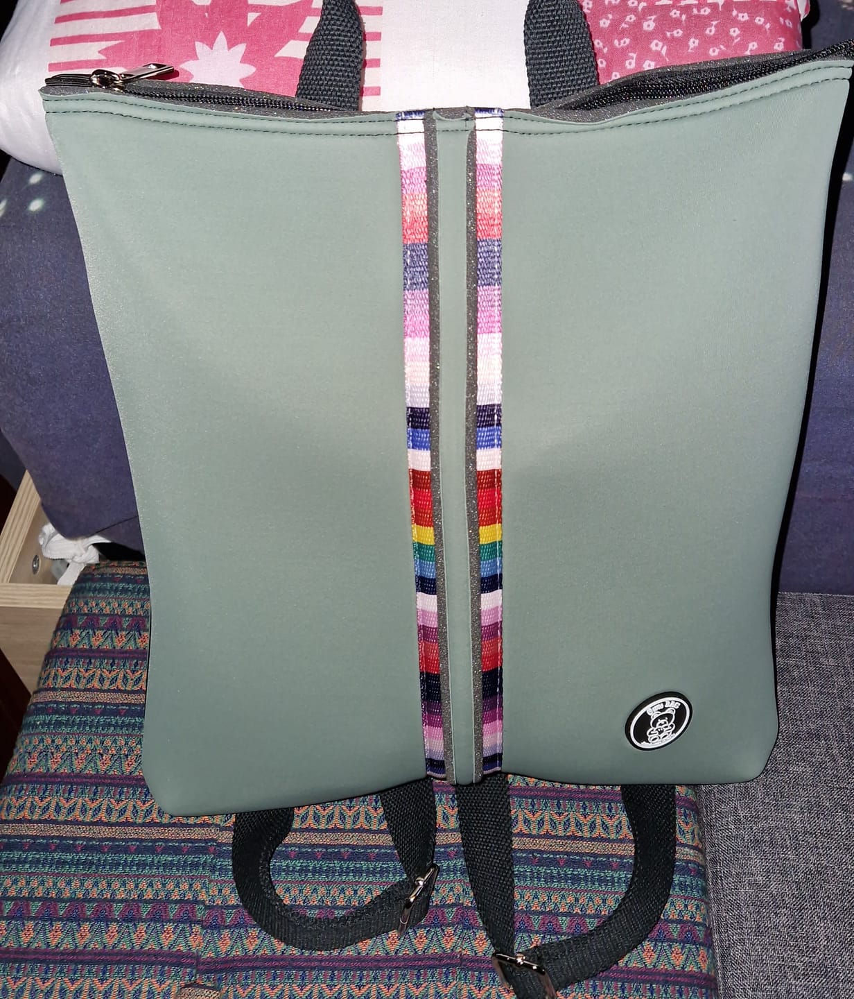 Customer photo review of TRIO | Zainetto + Pochette + Trousse
