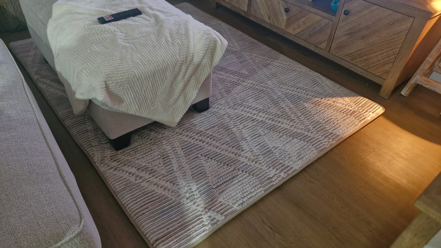 Customer photo review of The Mellow Mat v2® Designer Print | Desert Mosaic (Soft Touch Sensory Tatami Rug) PR14