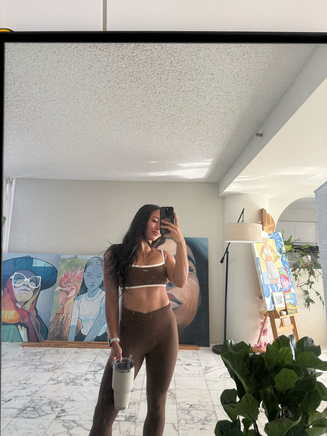 Customer photo review of The V Legging / Teddy