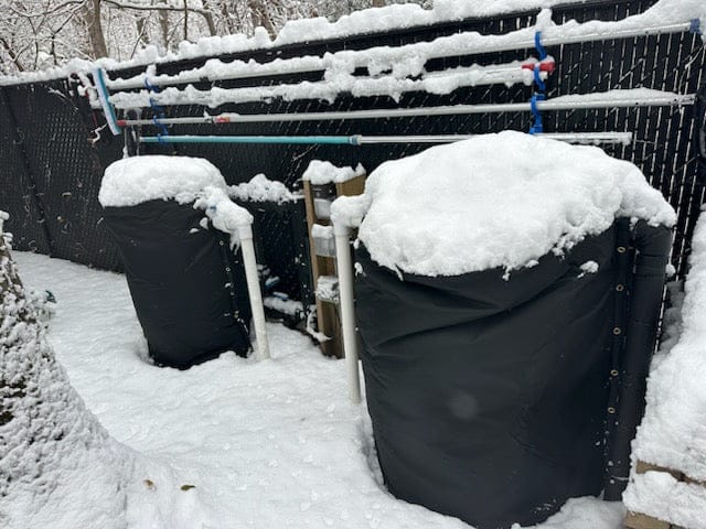 Customer photo review of Cold Snap™ Pressure Tank Insulation Cover (Beige)