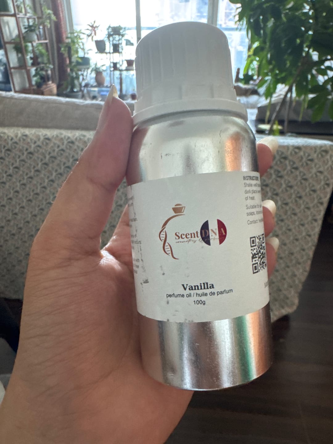 Customer photo review of Vanilla Perfume Oil