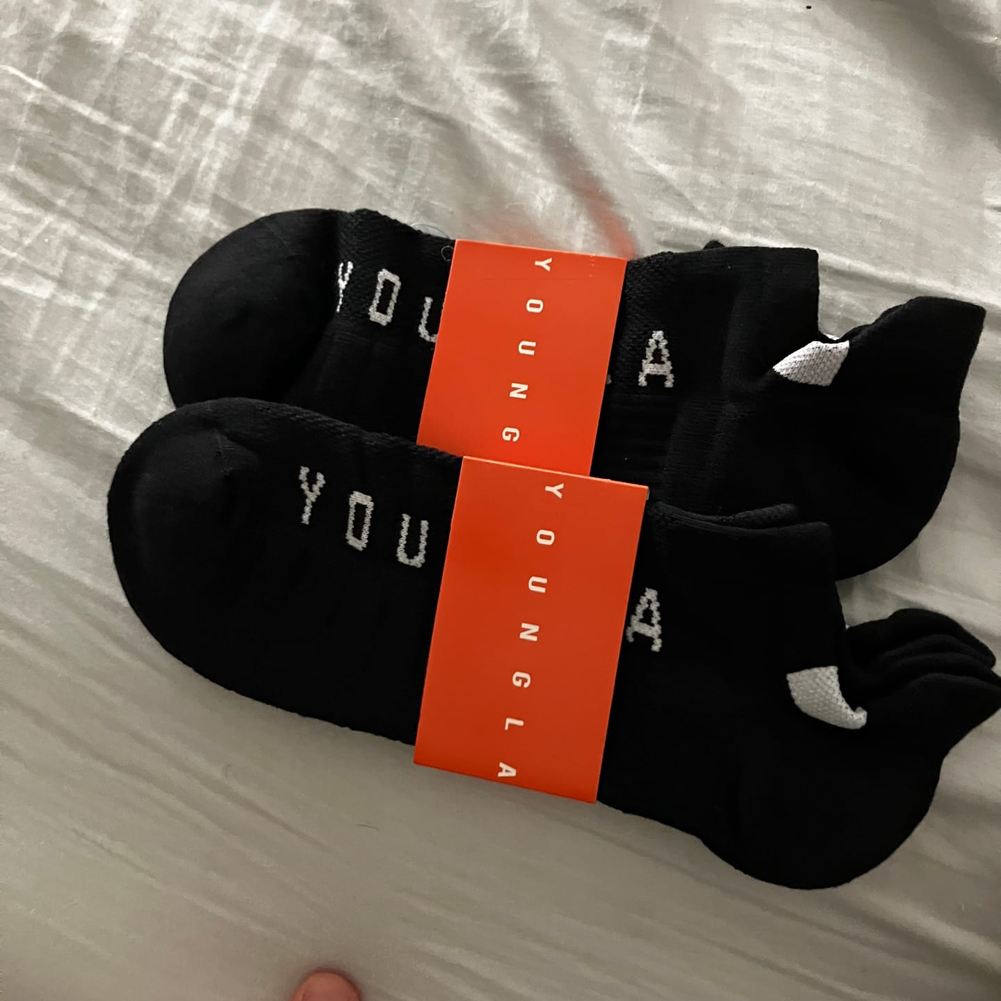Customer photo review of 710 Performance Ankle Socks 3-Pack - new