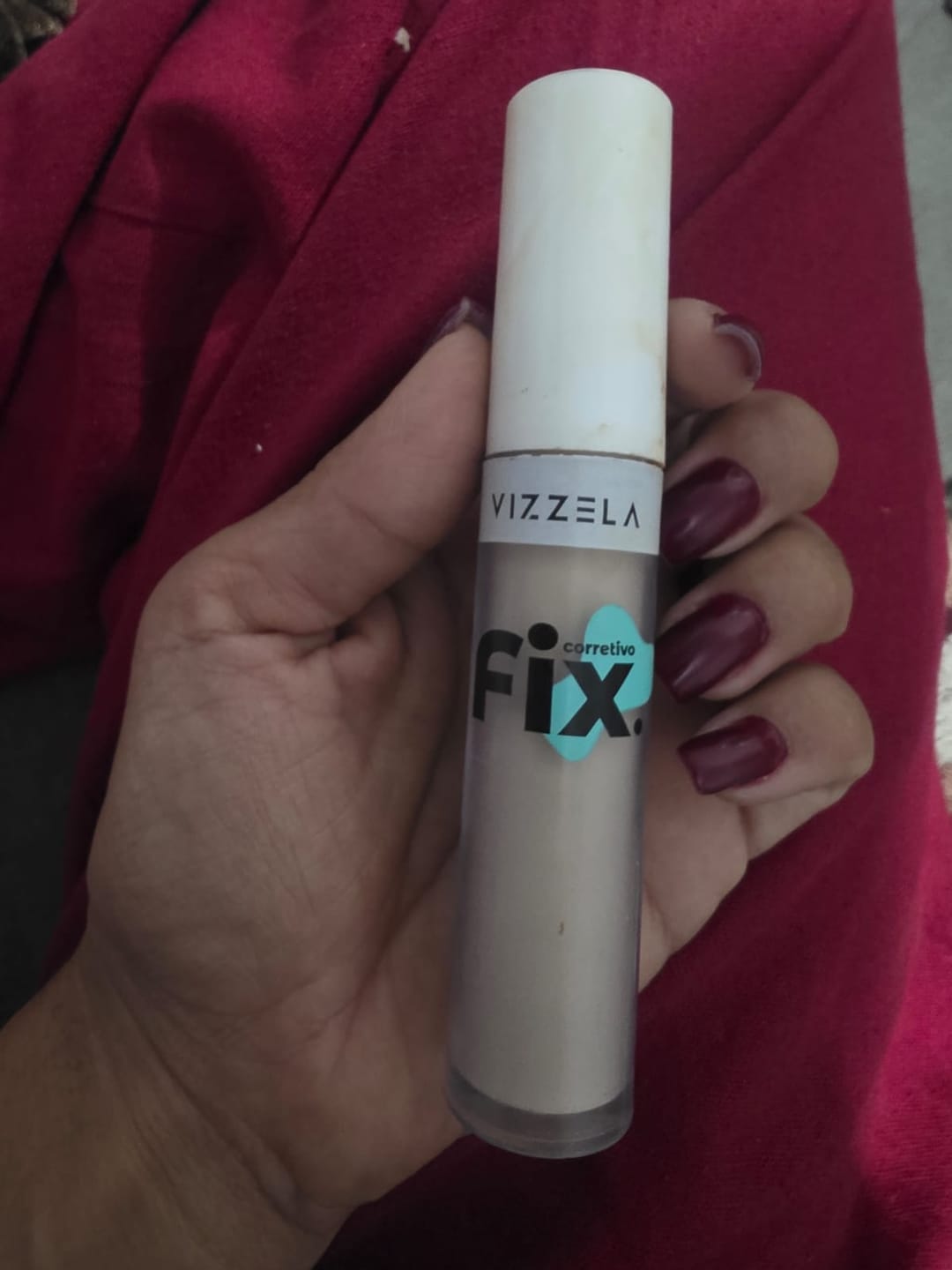 Customer photo review of Corretivo Líquido FIX - Vizzela