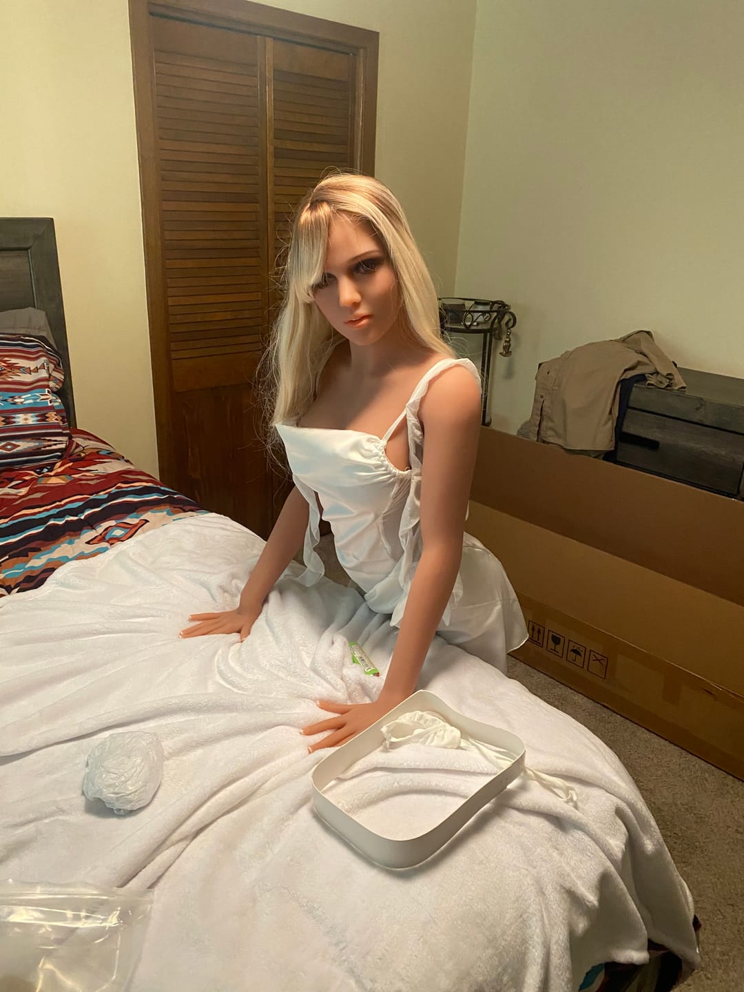 Customer photo review of US Stock - Echo 166cm #174 Sexy Boobs TPE Love Doll Realistic Lifelike Adult TPE Sex Doll