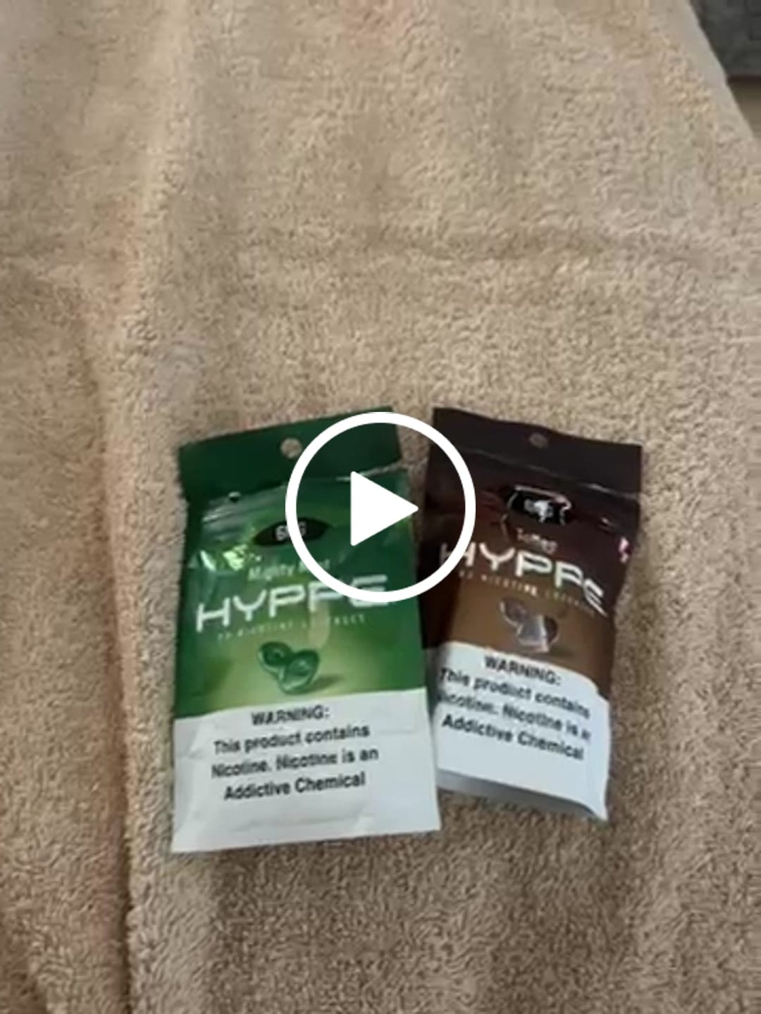 Customer video review of Nicotine Lozenges