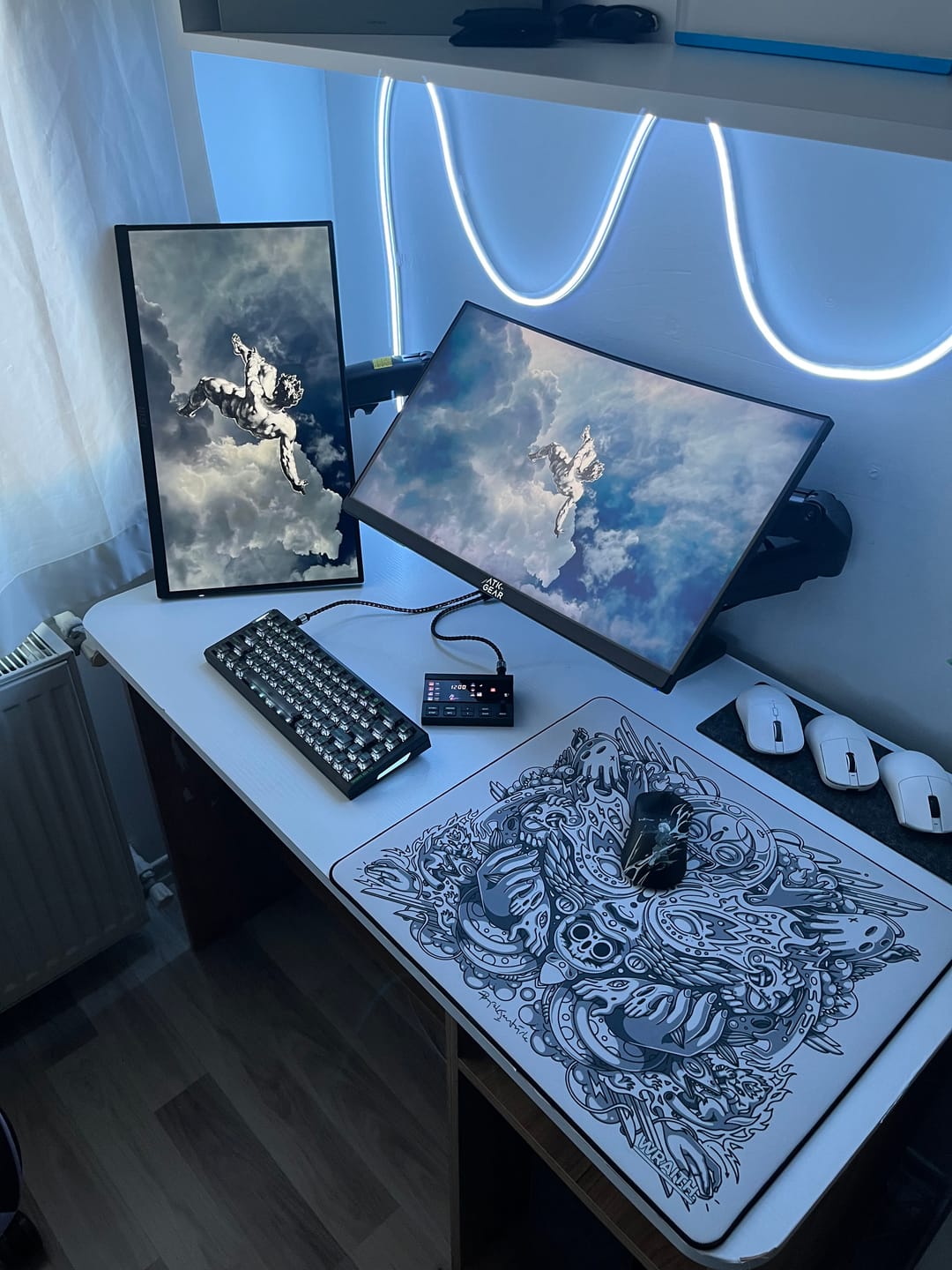 Customer photo review of ATK RS6 Air Klavye (Manyetik Switch / HE)
