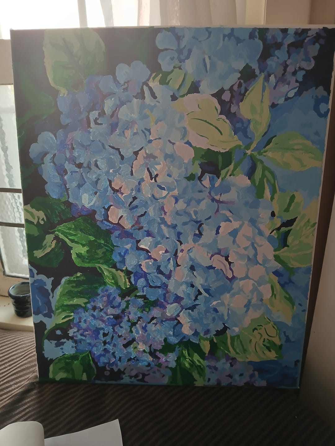 Customer photo review of Blue Hydrangea