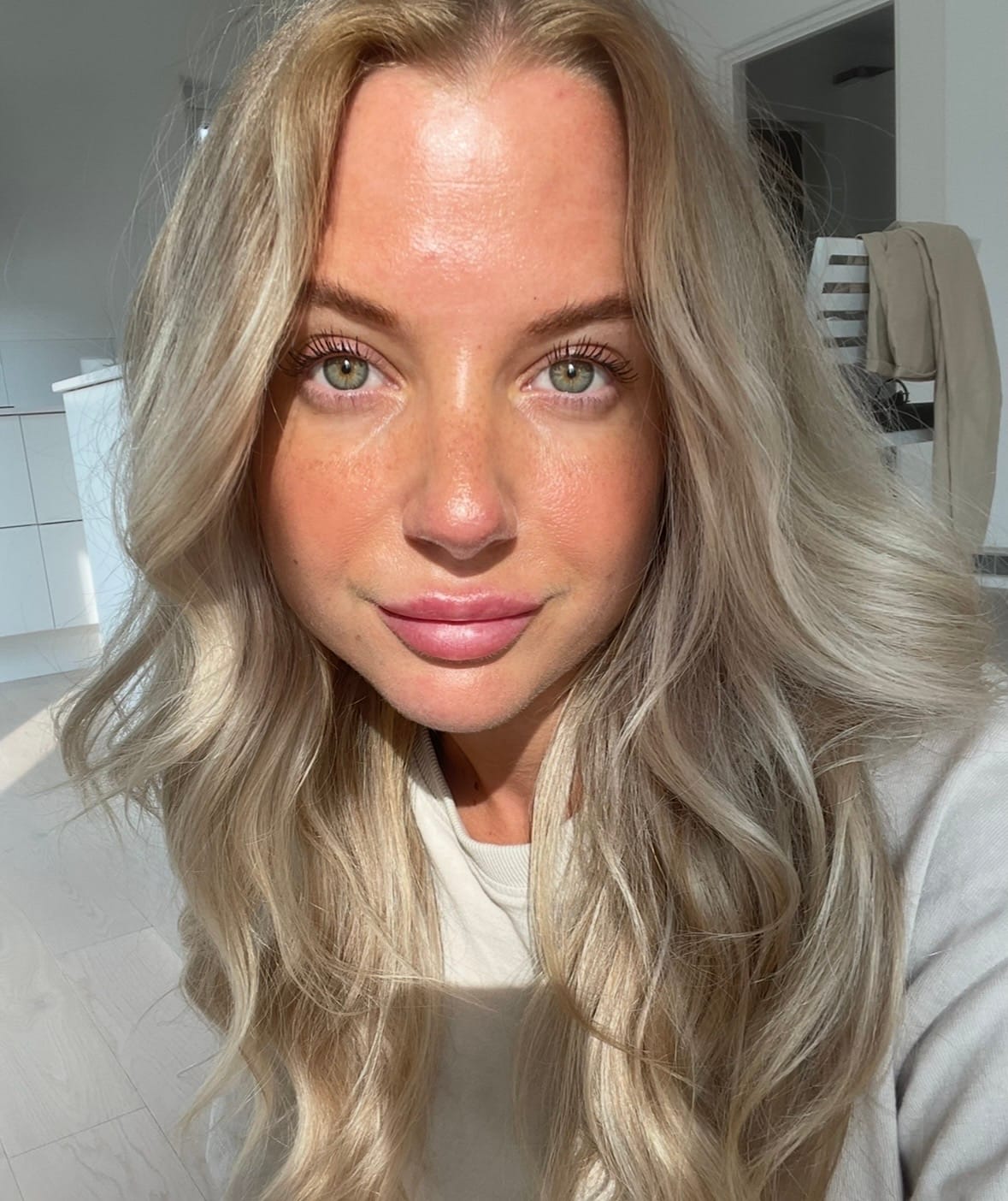 Customer photo review of Sundazed Self Tanning Mist