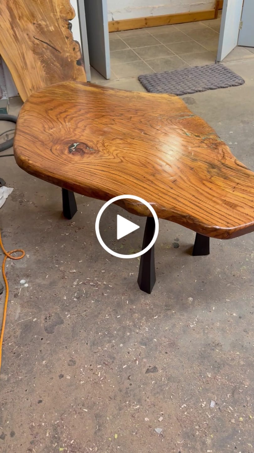 Customer video review of Bench Legs 116 Nura 16.2" H Minimalist Modern Style