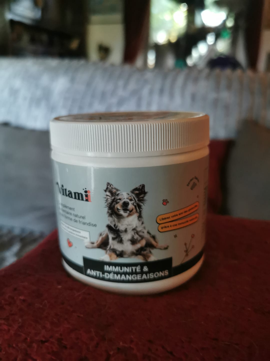 Customer photo review of Friandises Naturelles Immunité et Anti-Démangeaisons