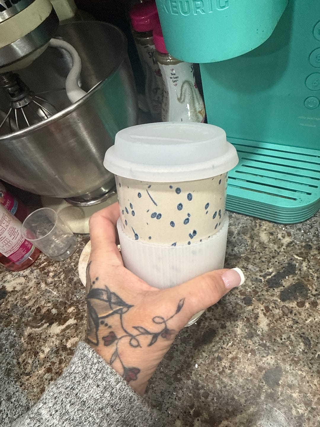 Customer photo review of Orchid Cup 16oz