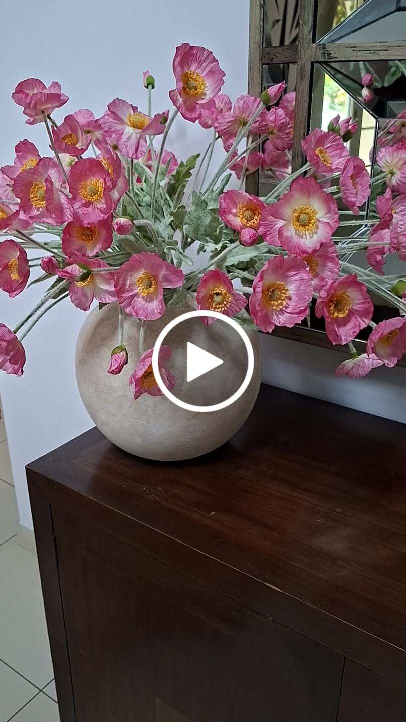 Customer video review of Coquelicots - Rose (10 tiges)