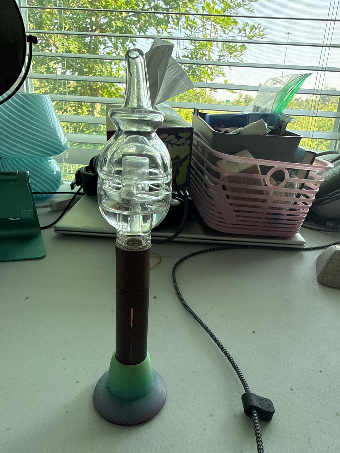 Customer photo review of Fab Egg Pivot Top