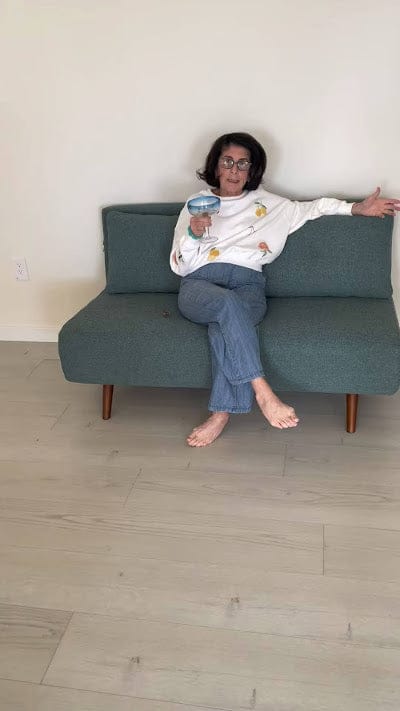 Customer photo review of Napa Armless Sofa Bed