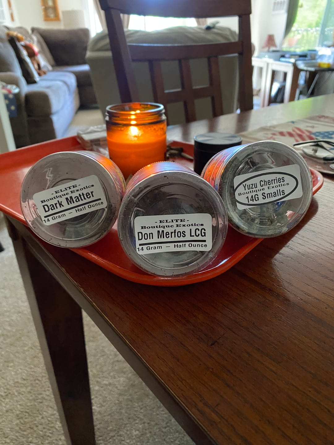 Customer photo review of Elite Boutique Exotics - Dark Matter - 14 Grams - Hybrid