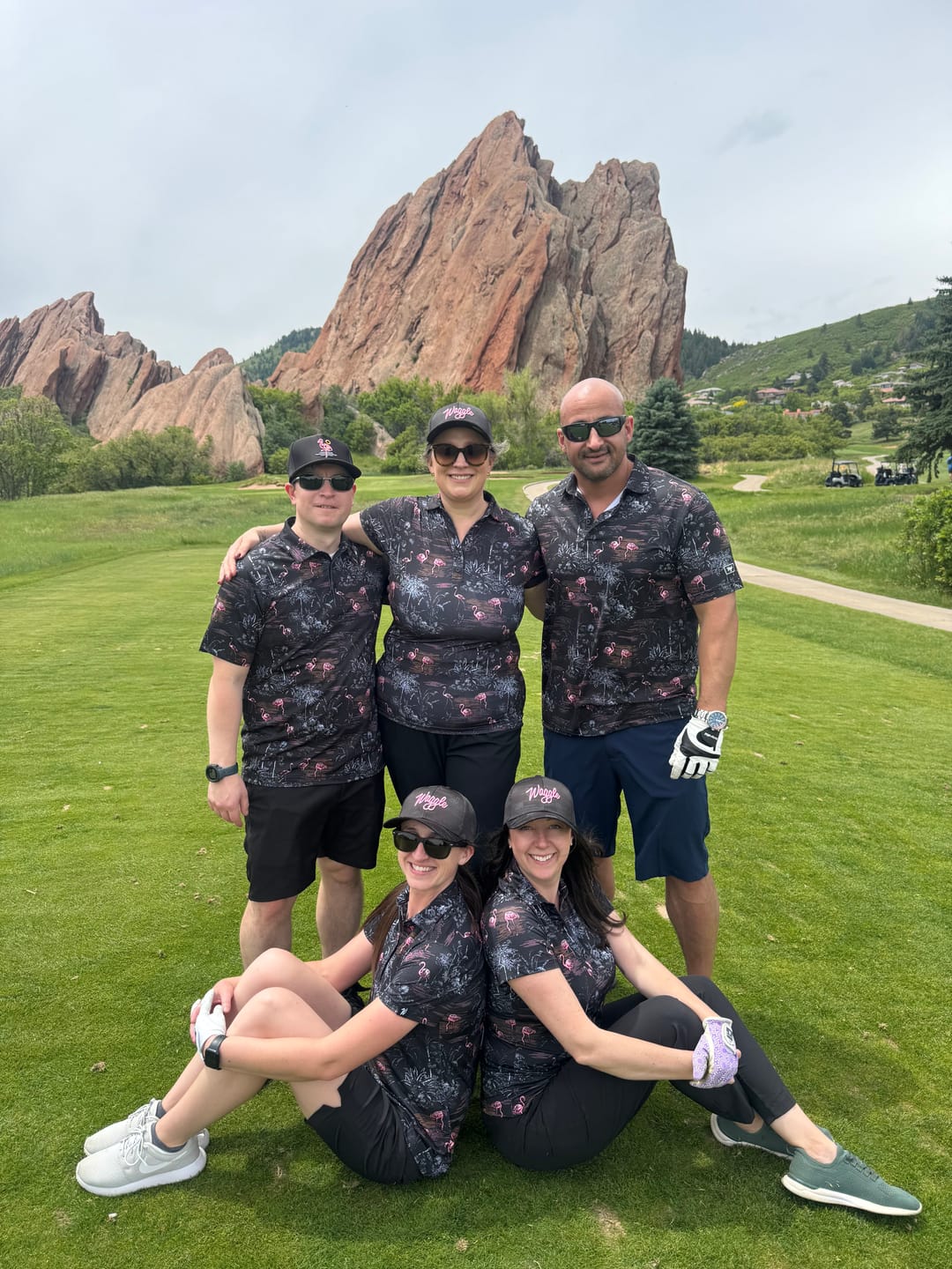 Customer photo review of Flamingrove Men's Polo
