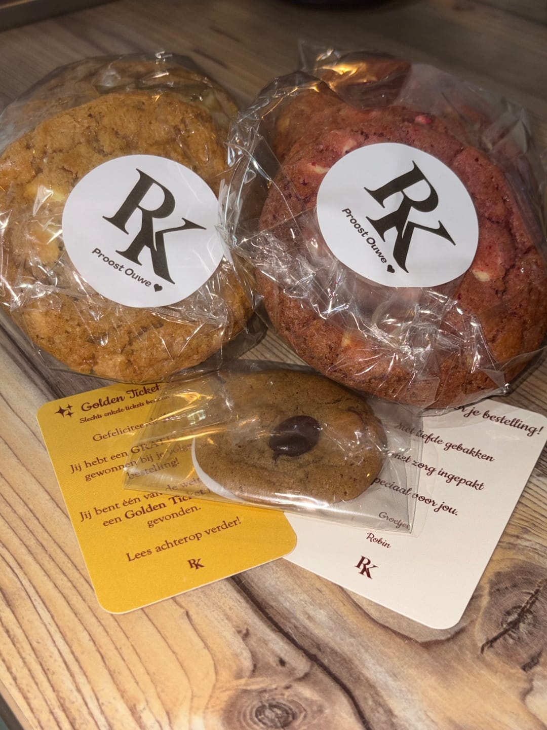 Customer photo review of Stroopwafel Caramel Cookies