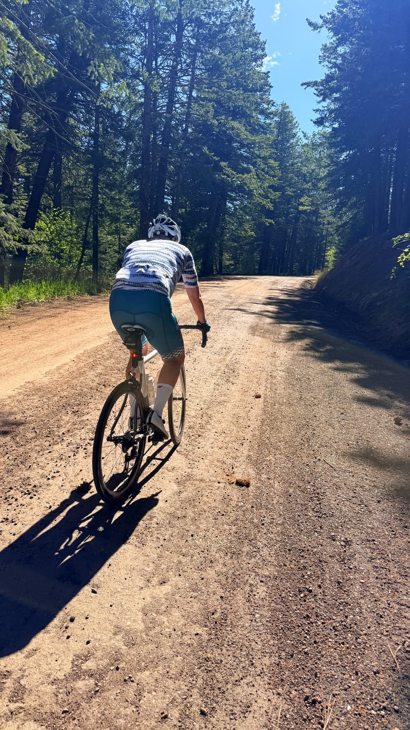 Customer photo review of M's & W's SS Speed Air Jersey - Midnight Stripe