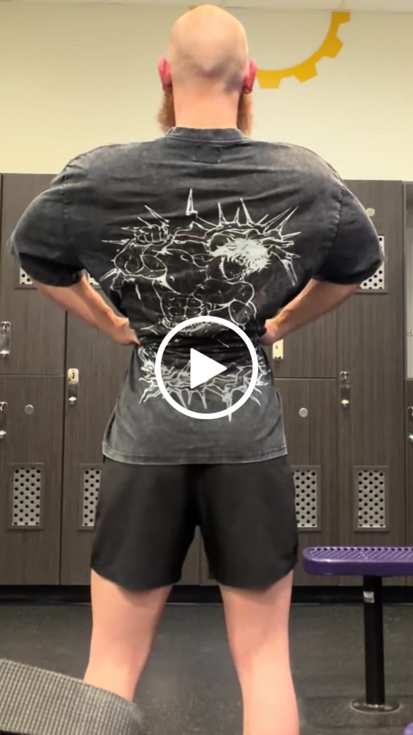 Customer video review of BEAST WITHIN OVERSIZE VINTAGE TEE