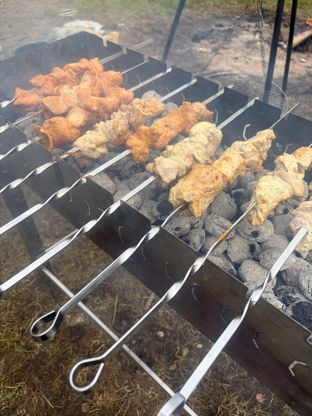 Customer photo review of Schweine-Schaschlik Original - Mayonnaise Zwiebel Kräuter Marinade | mySchaschlik