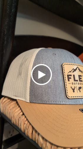 Customer video review of Premium Custom Leather Patch Hats (Wholesale)