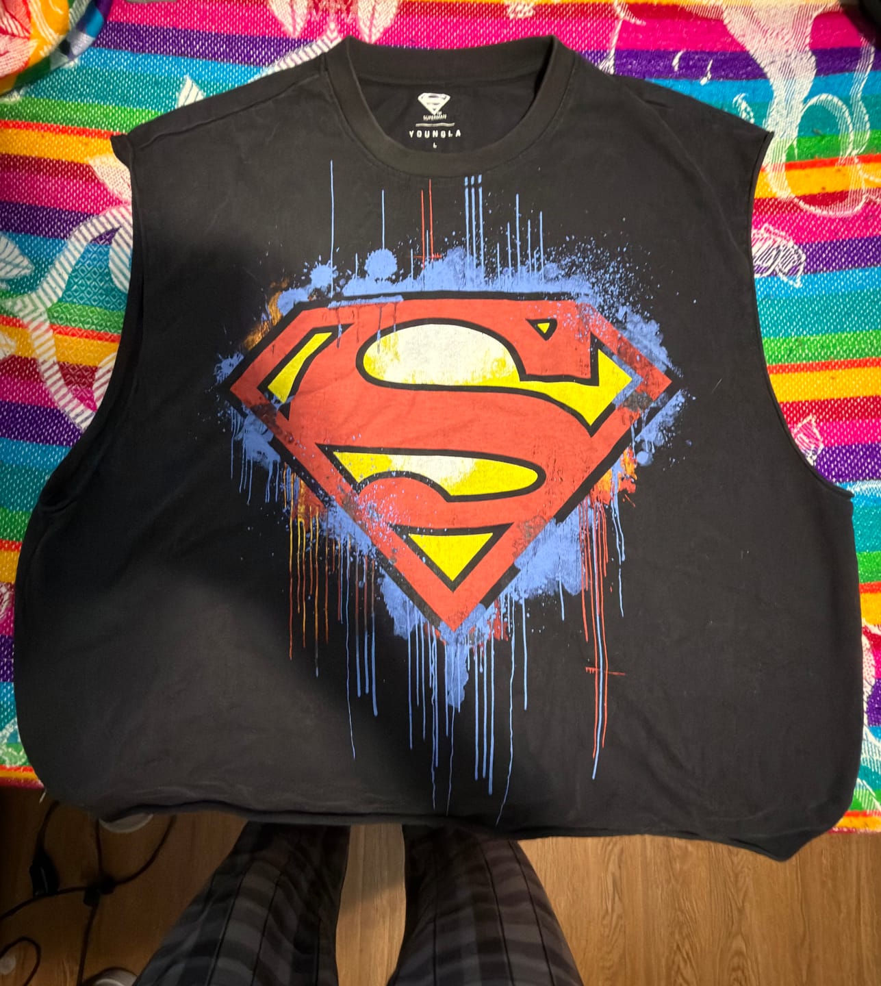 Customer photo review of 3004 - Superman Cut-Offs