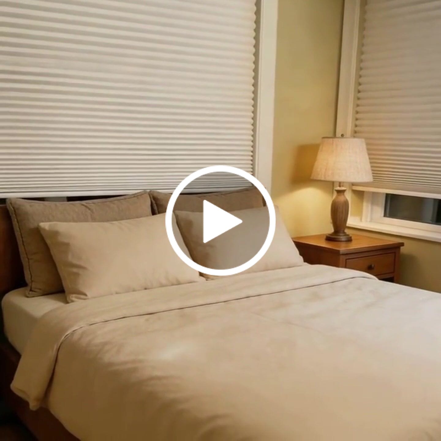 Customer video review of Motorized Blackout Cellular Shades Hex