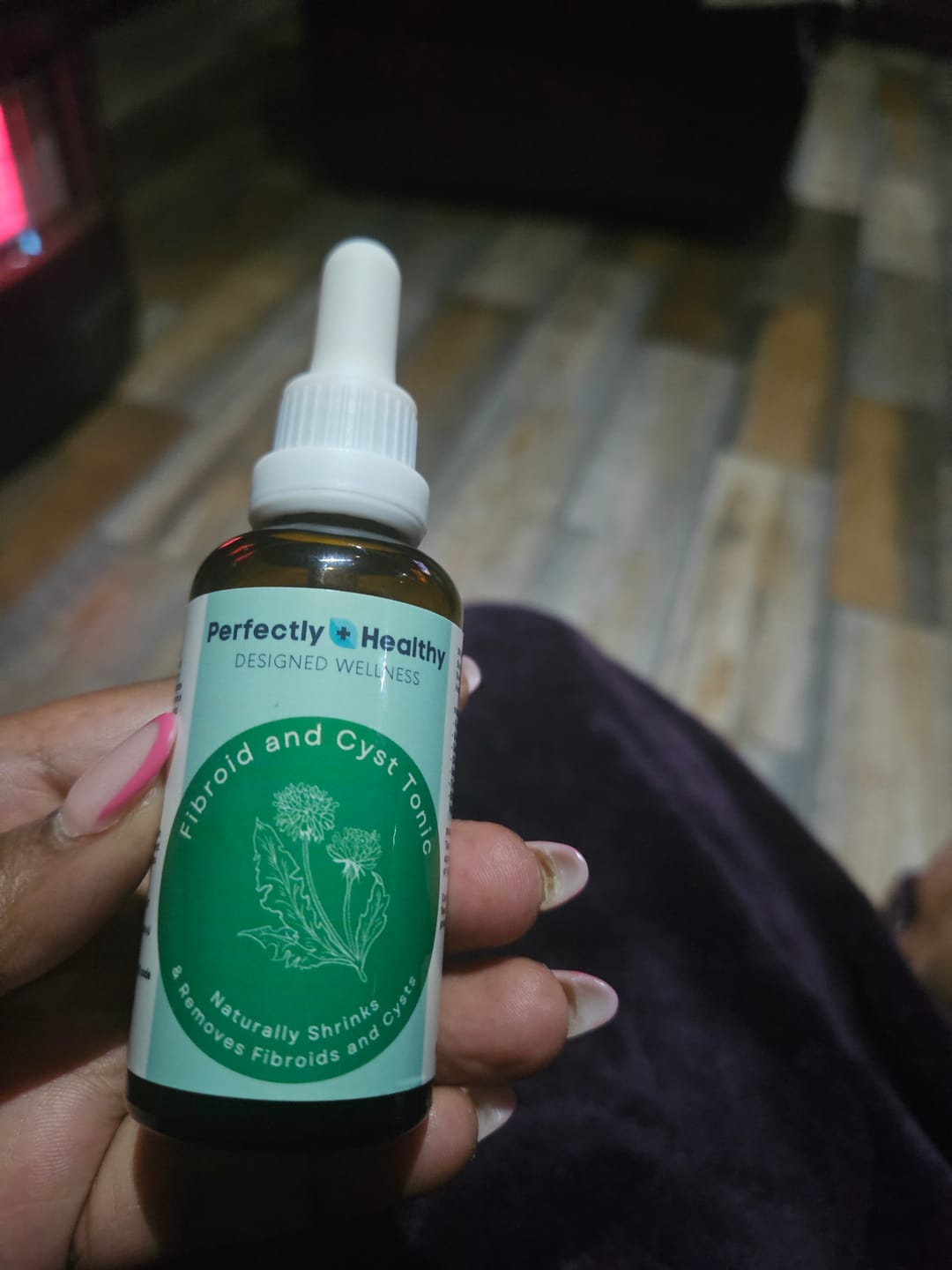 Customer photo review of Female Fibroid & Cyst Tonic