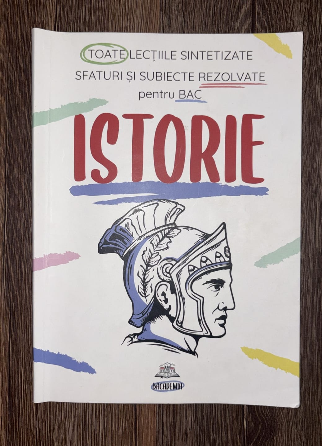 Customer photo review of Carte Istorie Bacalaureat Bacademia - Ediția II