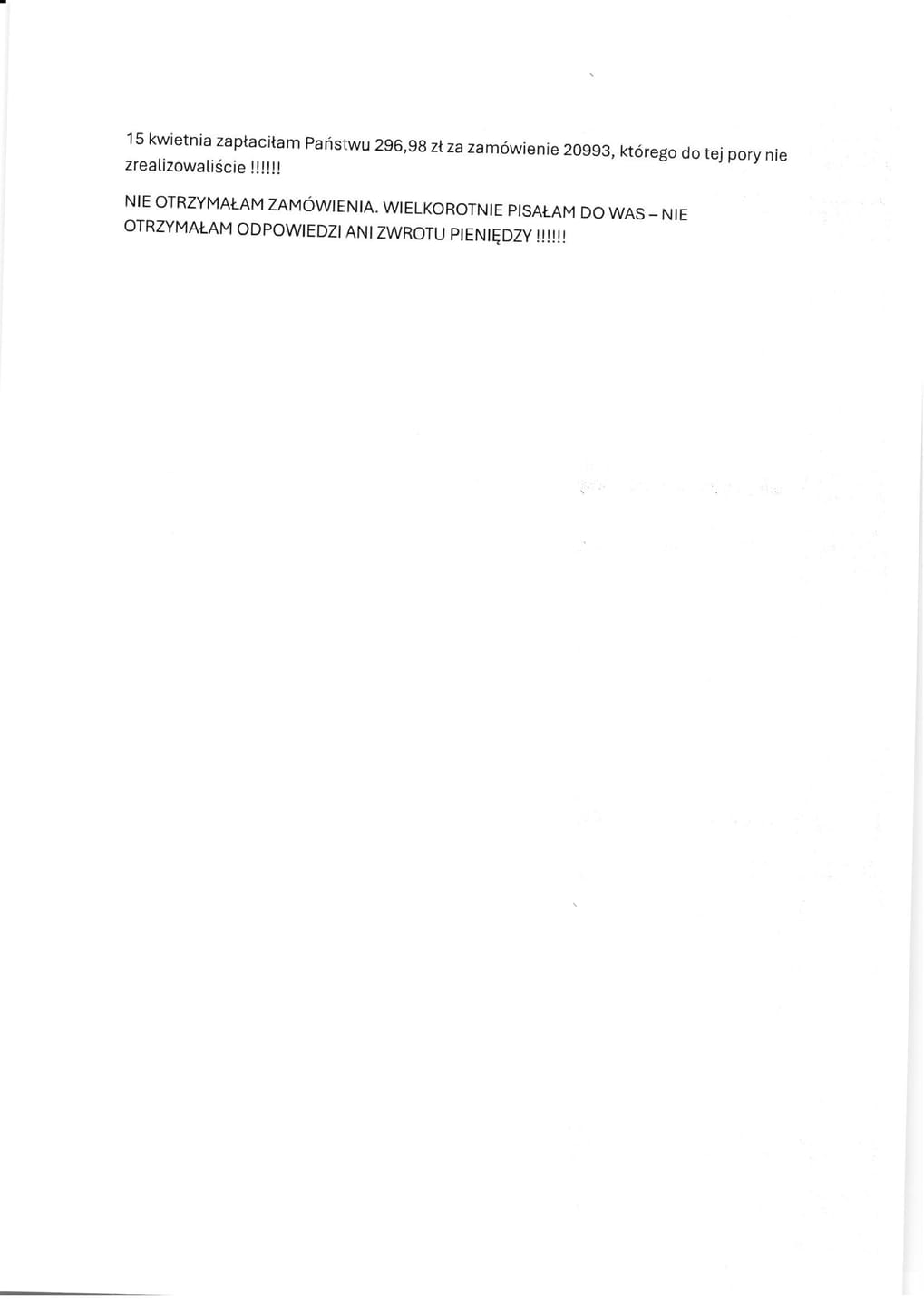 Customer photo review of Malowanie Diamentowe - Obraz z Własnego Zdjęcia